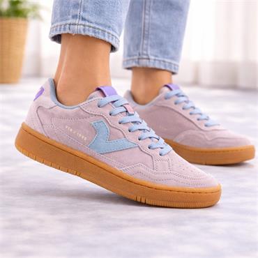 Victoria Smash Suede Gumsole Trainer - Rosa